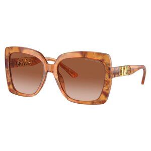 New MICHAEL KORS Nice Havana Square MK2213 3999/13 Sunglasses Women